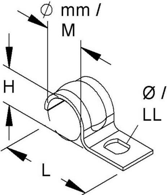 HKL Befestigungsschelle 735M25