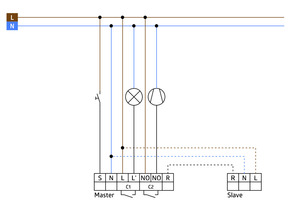 BEG Brück Electronic Präsenzmelder Indoor180-M-2C m.R.