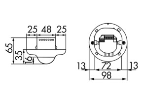 BEG Brück Electronic Präsenzmelder PD2-M-2C-UP