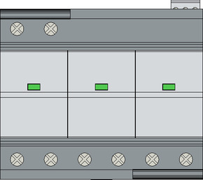 Phoenix Contact Blitzstromableiter Typ 1 FLTSECPT1-2S350/25FM