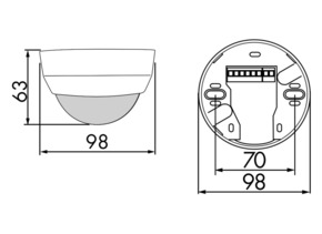 BEG Brück Electronic Präsenzmelder PD4-M-1C-AP