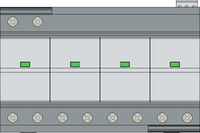 Phoenix Contact Blitzstromableiter Typ 1 FLTSECPT1-3S350/25FM