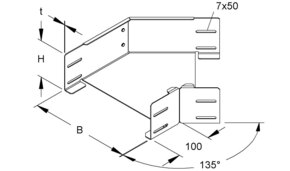 Niedax Bogen RBAS 110.300