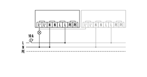 ESYLUX Bewegungsmelder weiß 180 Grad MD 180 BASIC weiss