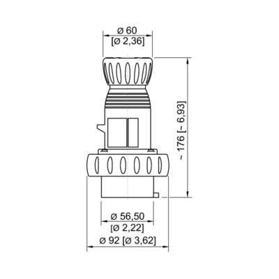 Schuch Licht Ex-Stecker 16A 5-polig 200-415V 4210/506