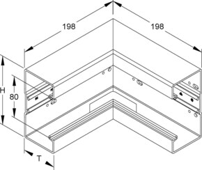 HKL Inneneck cws Brüstungskanalsystem BI1708.6