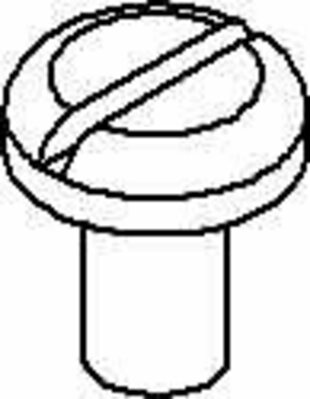 Niedax Flachkopfschraube FK 6X10 E4