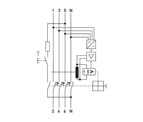 Doepke FI/LS-Kombination B16A 0,03A DRCBO4B16/0,03/3NBNK