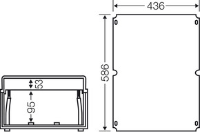 Hensel Einbauplatte Mi EP 06