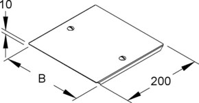 Niedax Fallstück-Deckel RFDDV 85.500