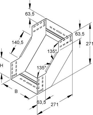 Niedax Rinnensteigbogen RSD 110.300