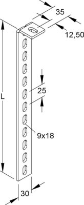 Niedax Hängestiel GRHS 30/300 F