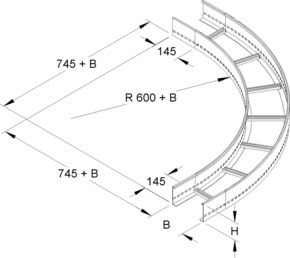 Niedax Großer Bogen KLBG 100.503 F