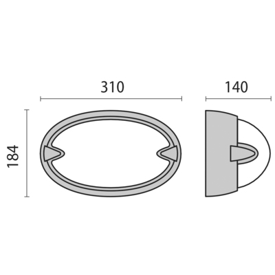 Performance in Light Wand- und Deckenleuchte 1x30W FBT TC-TSE 005782