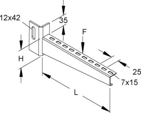 Niedax Ausleger KTU 200 E5