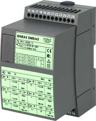 Camille Bauer Multi-Messumformer RS232 SINEAX DME442 24-60V