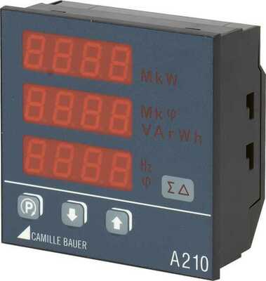 Camille Bauer Leistungsmessgerät 96x96mm SINEAXA210 1A 85-253