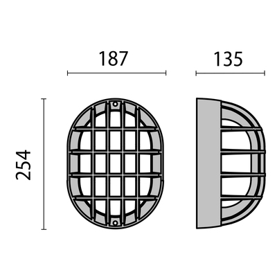 Performance in Light Wand- und Deckenleuchte 1x60W IAA A60 302017