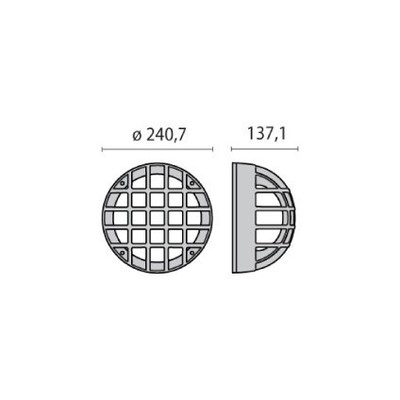 Performance in Light Wand- und Deckenleuchte 1x60W IAA A60 302043