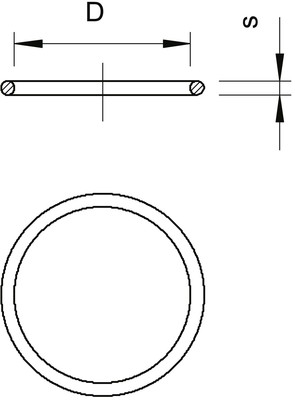 OBO Bettermann Vertr O-Dichtring f.Anschl.gew. 171 M63