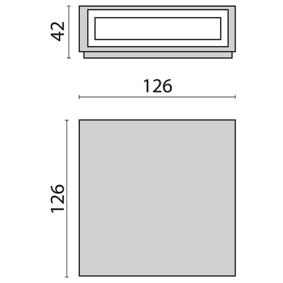 Performance in Light LED-Wandleuchte 4000K 304826