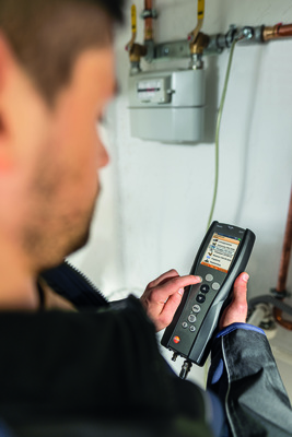 Testo Druck-Leckmengenmessgerät Basis Set 324 Gas+Wa 0563 3240 70