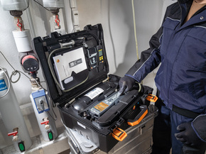 Testo Druck-Leckmengenmessgerät Profi Set 324 Gas+Wa 0563 3240 71