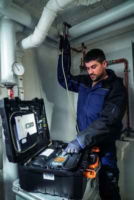 Testo Druck-Leckmengenmessgerät Profi Set 324 Gas+Wa 0563 3240 71