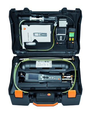Testo Druck-Leckmengenmessgerät Profi Set 324 Gas+Wa 0563 3240 71