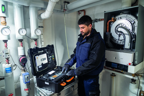 Testo Druck-Leckmengenmessgerät Profi Set 324 Gas+Wa 0563 3240 71