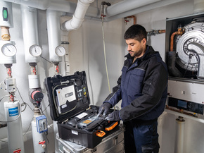 Testo Druck-Leckmengenmessgerät Profi Set 324 Gas+Wa 0563 3240 71