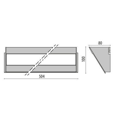 Performance in Light Lineare LED-Anbauleuchte 3000K 304934