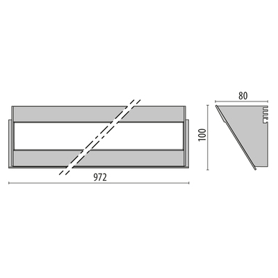 Performance in Light Lineare LED-Anbauleuchte 3000K 304946