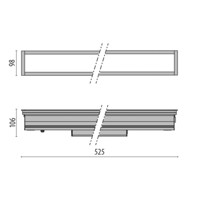 Performance in Light LED-Einbauleuchte 3000K 305308