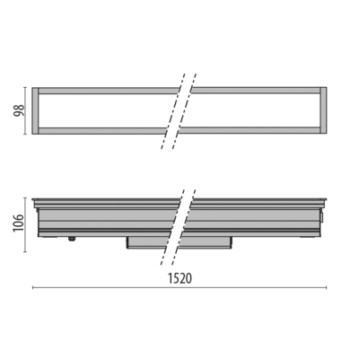 Performance in Light LED-Einbauleuchte 3000K 305332
