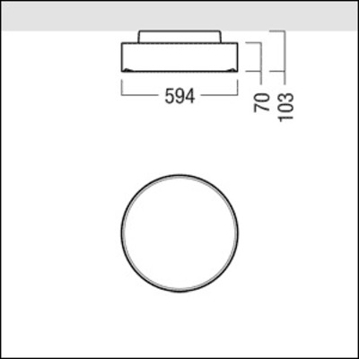 Zumtobel Group LED-Rundleuchte 3000K ONDA2 A AV #42185451