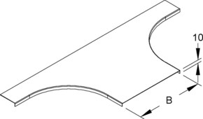 Niedax Deckel für T-Stück RTAD 500 E3