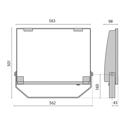 Performance in Light LED-Scheinwerfer 4000K 306114
