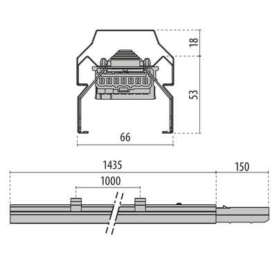 Performance in Light Stromschiene 310555