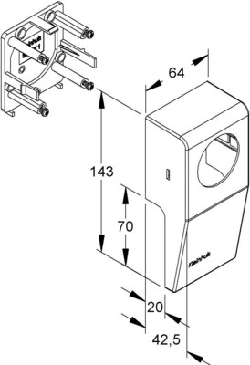 HKL Geräteeinbautank br Kanal-System SDK 5001.5