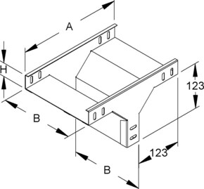 Niedax KR-Abgangstrichter RTQ 35.300