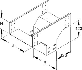 Niedax KR-Abgangstrichter RTQ 85.100