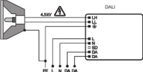 Osram BETRIEBSGERÄTE Elektronischer Trafo PTo 150/220-240 3DIM