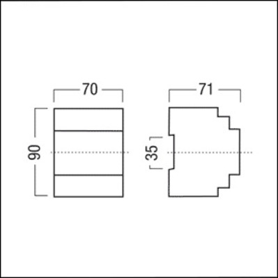 Zumtobel Group Jalousie-Steuergerät LM-4JAS