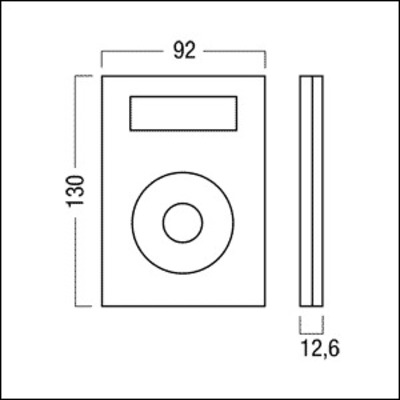 Zumtobel Group Steuergerät weiß für Beleuchtung LM-CIRIA WH