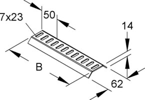 Niedax Sprosse SPM 800 B