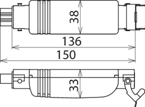 DEHN Überspannungsableiter Typ 2 DEHNcord, 3-p. DCOR R 3P 275