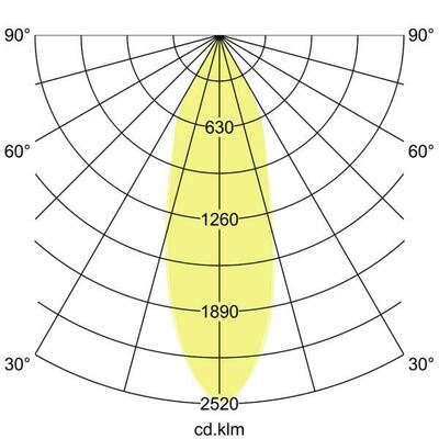 Brumberg Leuchten LED-Einbauleuchte 500mA, 3000K, w/g 12036753