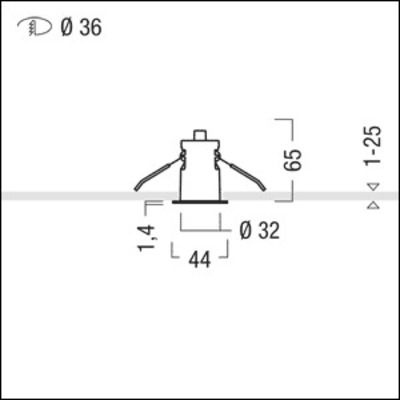 Zumtobel Group LED-Einbauleuchte 4000K SUP2 SF R36#60817641