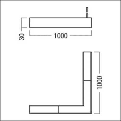 Zumtobel Group Winkelverbinder 90° (elektrisch) SUP2 TRACK #60210834